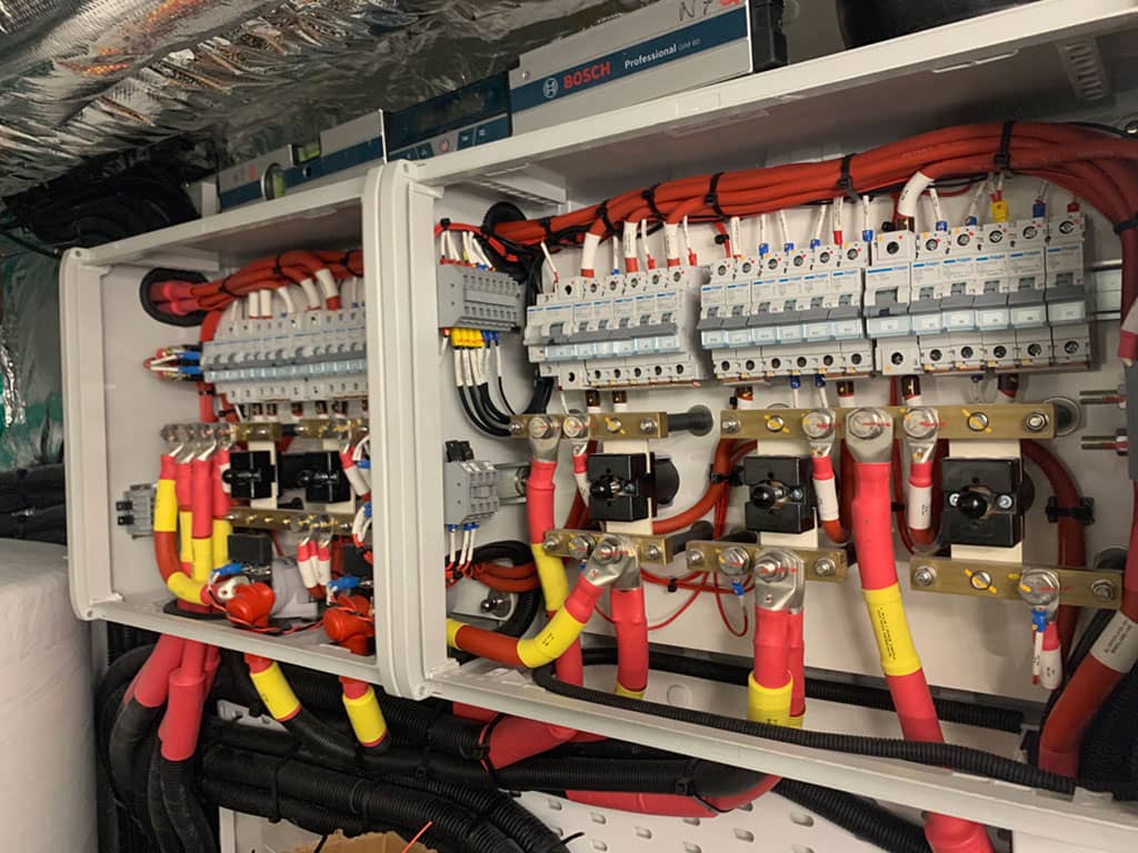 Electrical and electronics Yachts Mallorca Ferran Marine Servicies