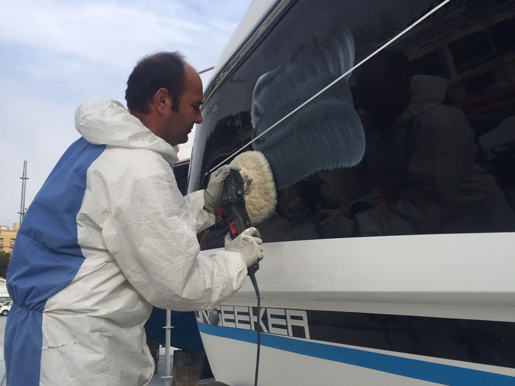 Gpr Antifouling Yachts Mallorca Ferran Marine Servicies