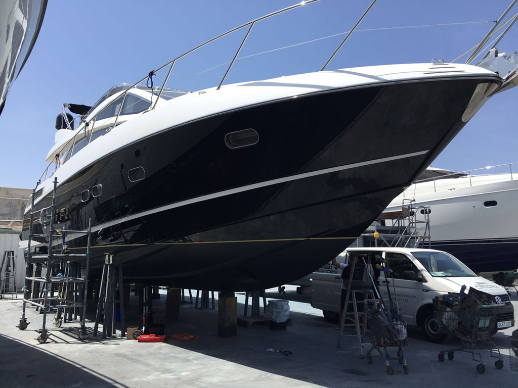 Gpr Antifouling Yachts Mallorca Ferran Marine Servicies