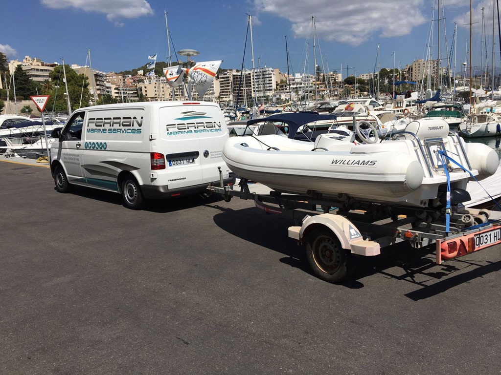 Storage & Transport Yachts Mallorca Ferran Marine Servicies