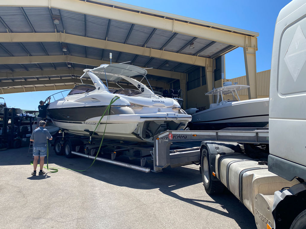 Storage & Transport Yachts Mallorca Ferran Marine Servicies
